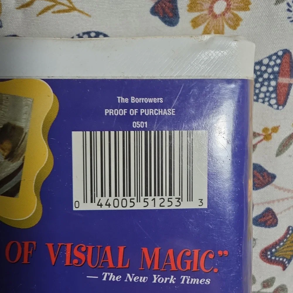 PolyGram One Size The Borrowers VHS Movie Kids Family John Goodman 1997 Fantasy